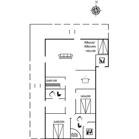Casa de Férias Anelisa - 1-2km From The Sea By Interhome Pandrup